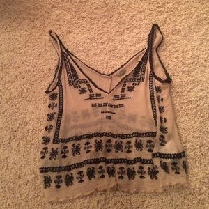 cropped tank top from urban outfitters