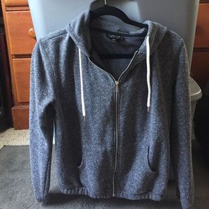 Topshop zip up hoodie