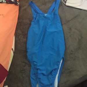 Nike blue one piece