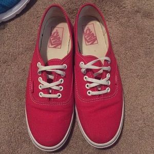 Red Vans