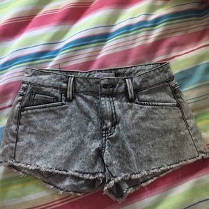 BCBG shorts with pink tint