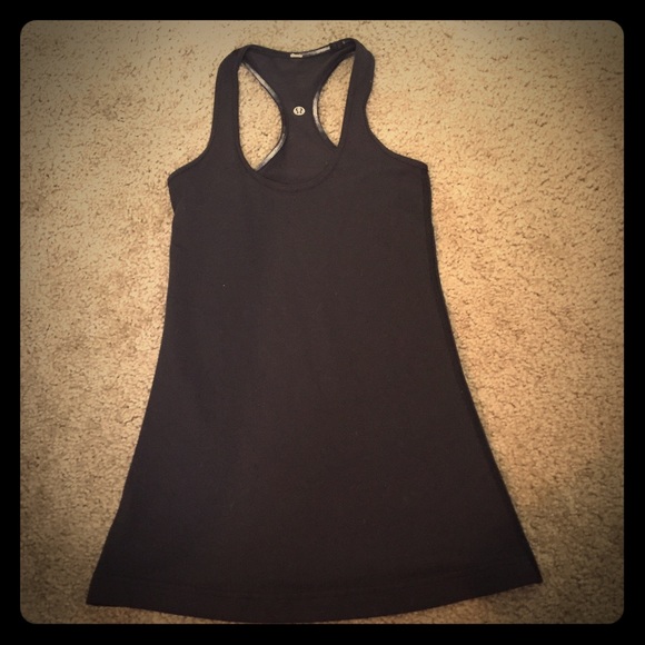 Lulu lemon black modern racerback