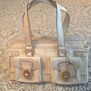 Authentic coach satchel shoulder bag