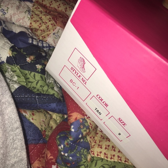 Tan Platform Sandals - Picture 2 of 4