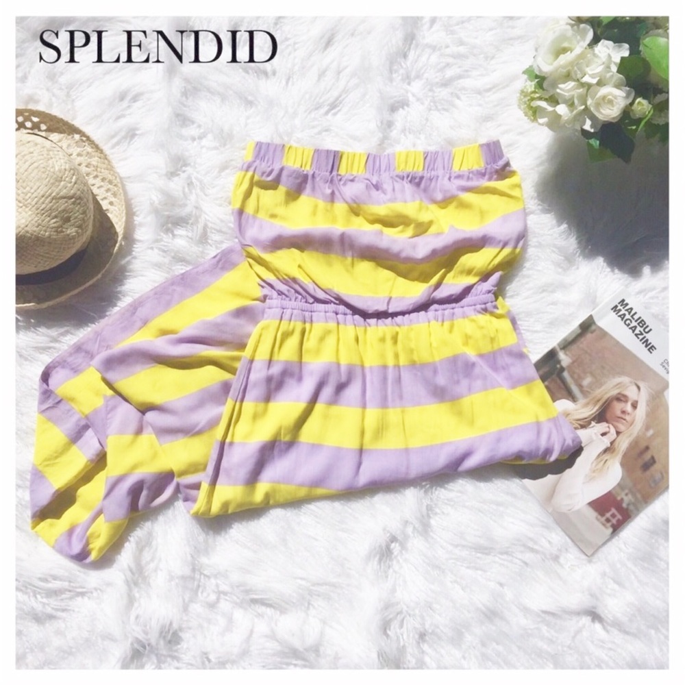 SPLENDID STRAPLESS MAXI DRESS