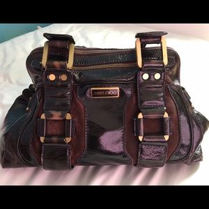 Jimmy Choo Dark Purple Bag USED
