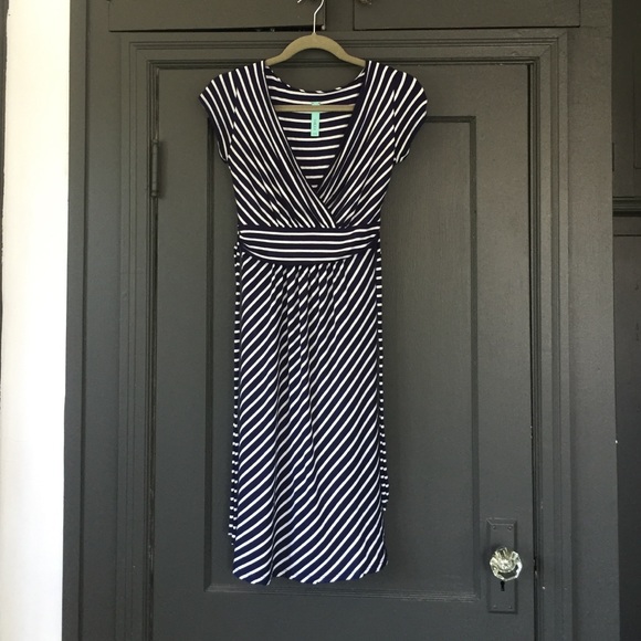 Nautical Midi Dress