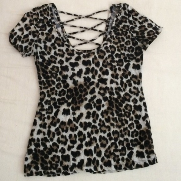 ALLOY Tops - Cheetah Shirt NWOT