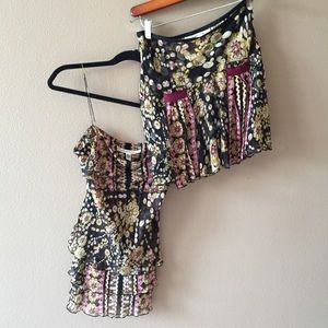 DVF top & matching skirt