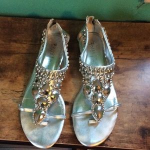 Gladiator shoes from White House Black Market!