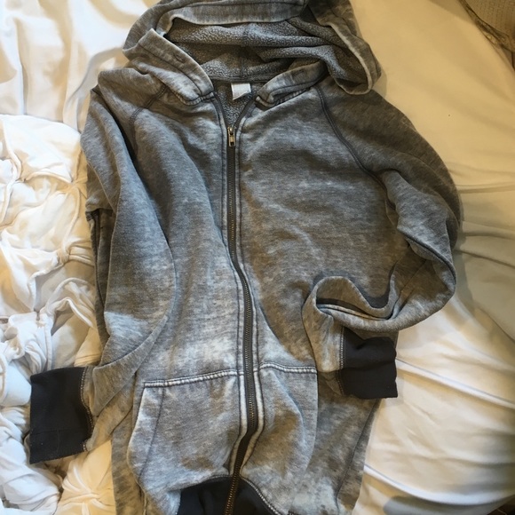 Heather grey hoodie