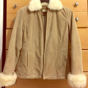 Genuine leather coat