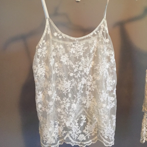 Two Garage tank tops. Sheer. Size S and M - Picture 2 of 4