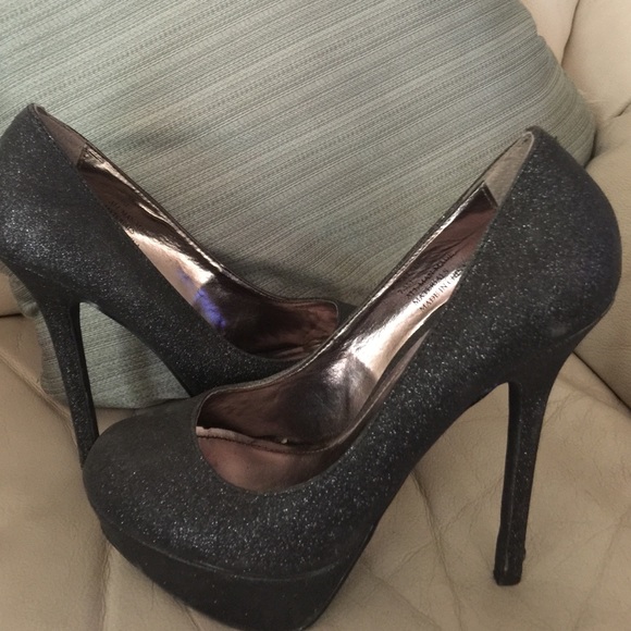 Steve Madden sparkling heels