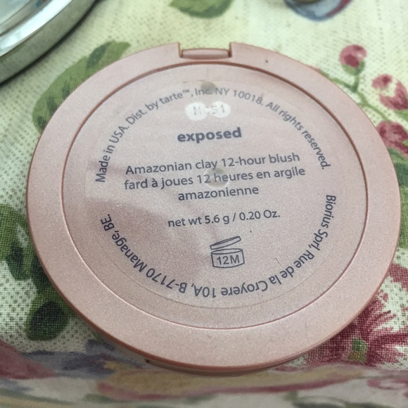 Tarte blush in exposed