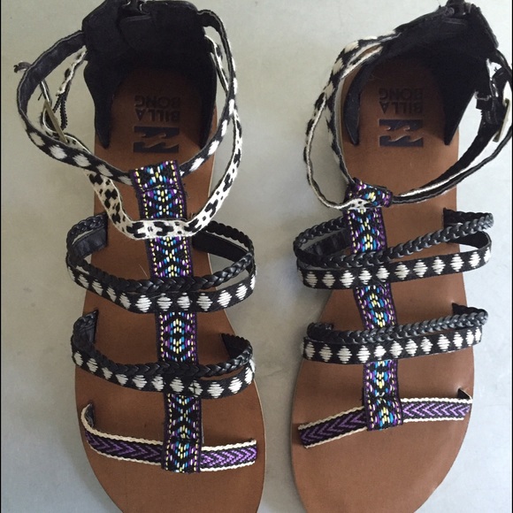 Billabong Seas The Day Woven Gladiator Sandals