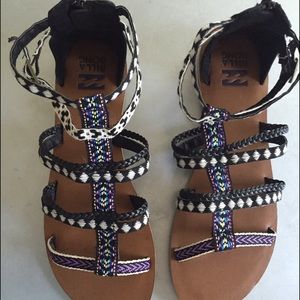 Billabong Seas The Day Woven Gladiator Sandals