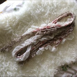Charming Charlie Frilly Scarf