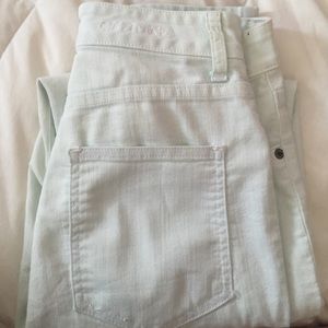 CARMAR denim light seafoam color