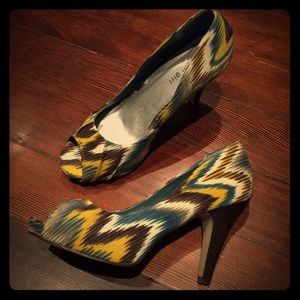 Madden Girl Ikat heels