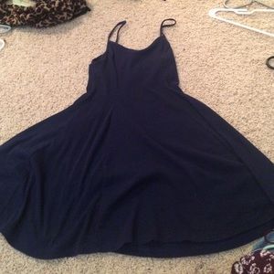 navy blue "skater dress" from forever 21