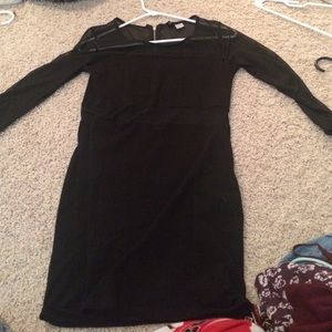 black body con dress with cutouts from h&m