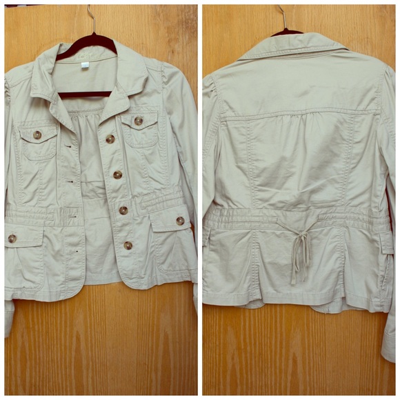 Ann Taylor loft trench jacket