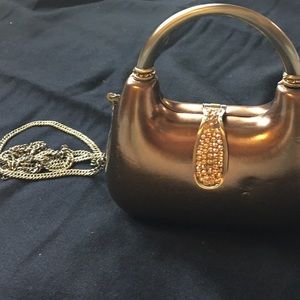 Luxury Clutch in bronze
