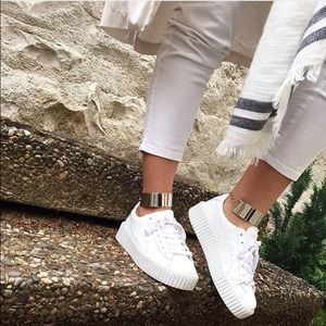 White Glo Creepers by Rihanna