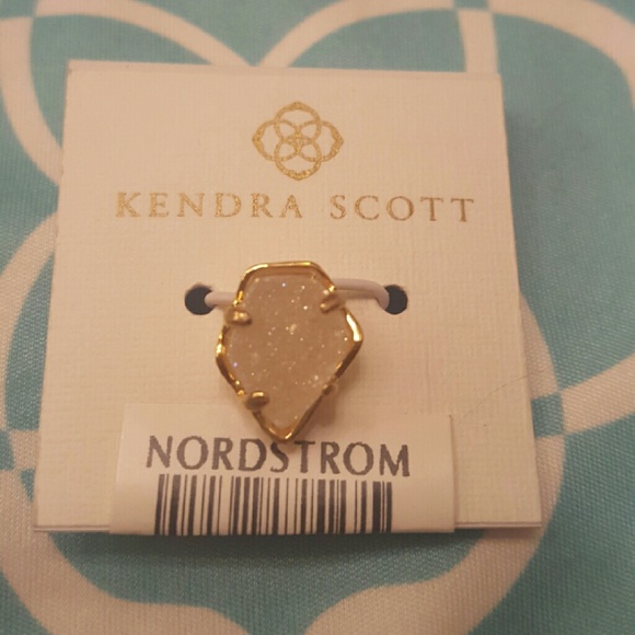 Kendra scott iridescent drusy charm
