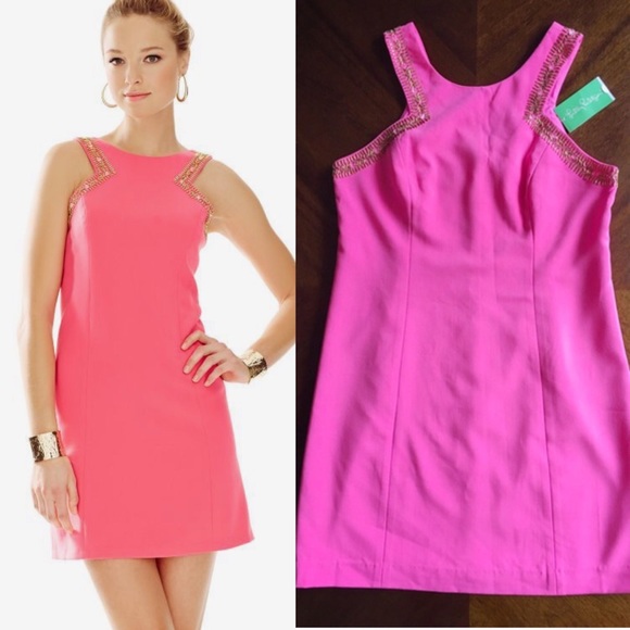 Lilly Pulitzer Dresses & Skirts - $298 LILLY PULITZER largo shift tropical pink