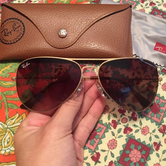 Brown Ray bans