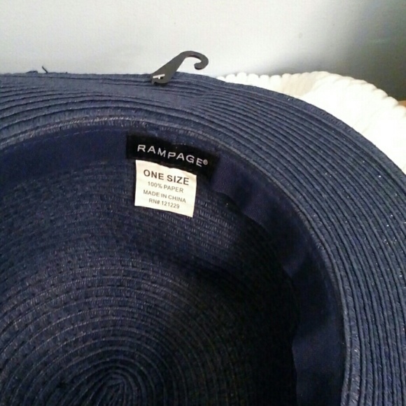 Adorable Rampage sun hat! NWT! Blue! - Picture 4 of 4