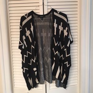Forever 21 Cross Cardigan