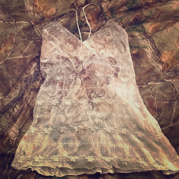 Beautiful crisscross back tank