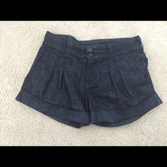 7 For All Mankind Denim Shorts Size 25