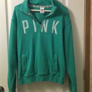 PINK half zip