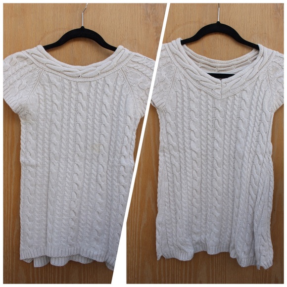 Zara short sleeve knit top