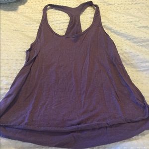 Lululemon mauve singlet tank