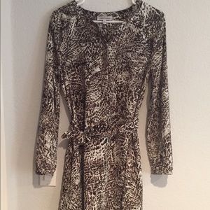 Gorgeous Dress with belted tie.