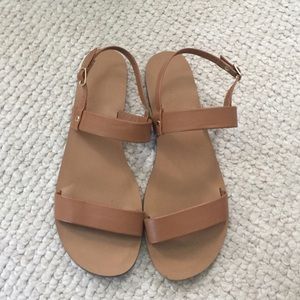 Brown sandals