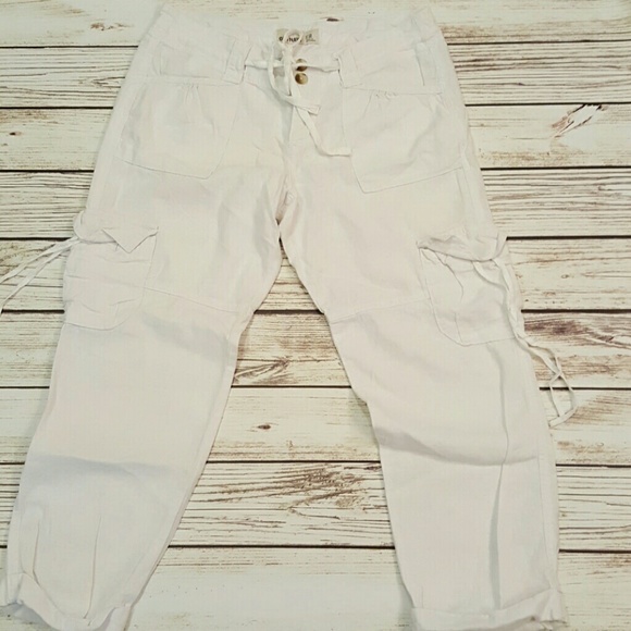 Old Navy Linen Blend Cargo capris