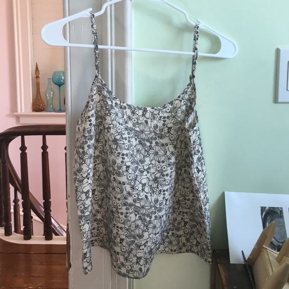 Off White and Black top