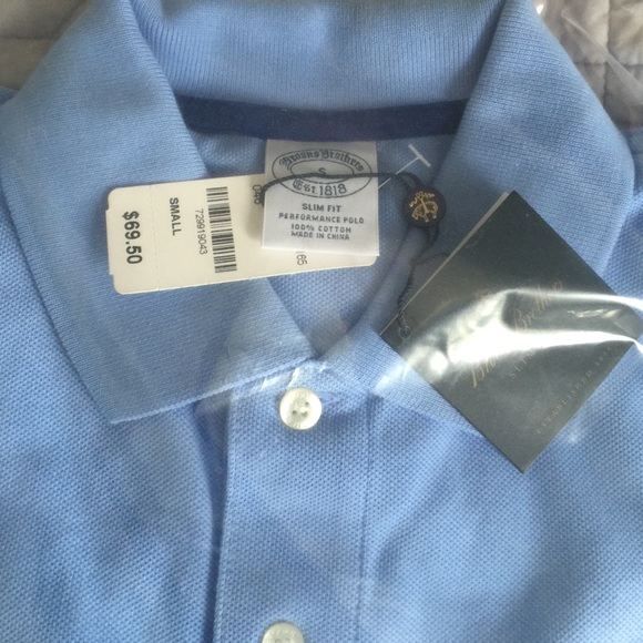 Brooks Brothers authentic baby blue shirt. Size S. - Picture 2 of 2
