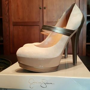Jessica Simpson Sand Cheetah Platform
