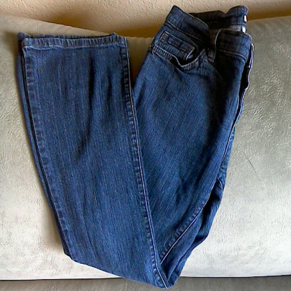 Liz Claiborne Petite Stretch 6P Regular Blue Jeans