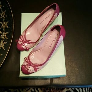 Gianni Bini Lace-Up Tassel Pumps