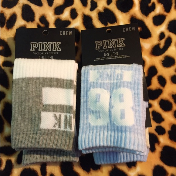 Victoria's Secret PINK Crew Socks