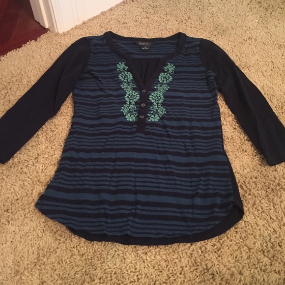 Lucky Brand Tops - Lucky Brand 3/4 sleeve top