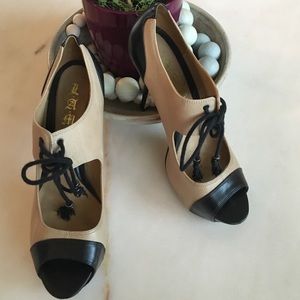 L.A.M.B. Platform heels